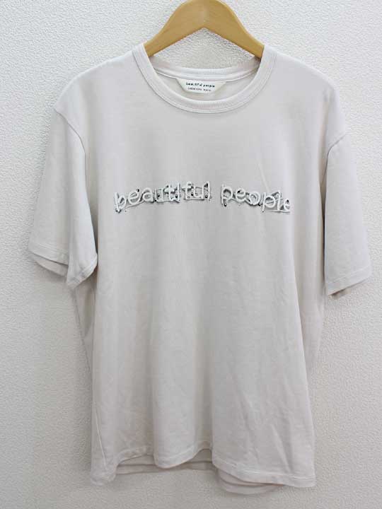 【beautiful people(ビューティフルピープル)】2020年製/スビンピマジャージーネオンチューブプリントTシャツ