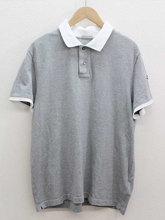 【MONCLER(モンクレール)】MAGLIA POLO MANICA CORTA SHORT SLEEVED